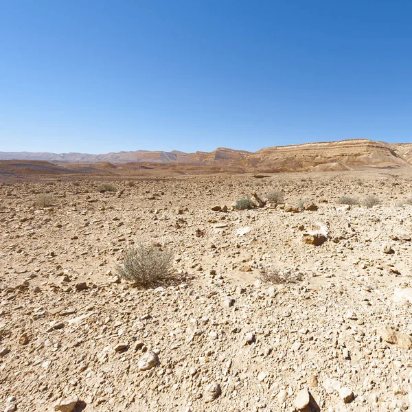 El desierto de piedra en Israel — Foto de Stock