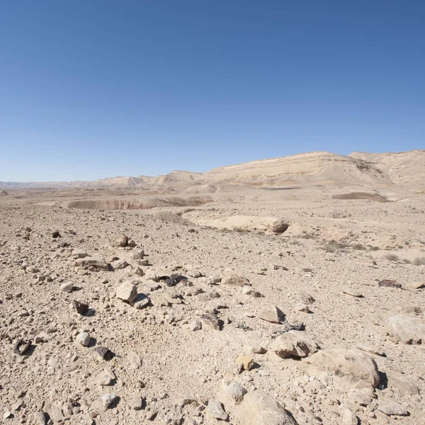 Steenwoestijn in Israël — Stockfoto