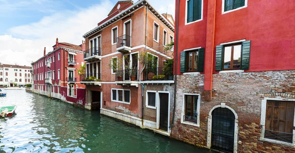 Venezia Trova Gruppo Isole Separate Canali Collegate Ponti Gondola Una — Foto Stock