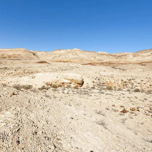 Landscape of the desert in Israel — Stock Photo, Image