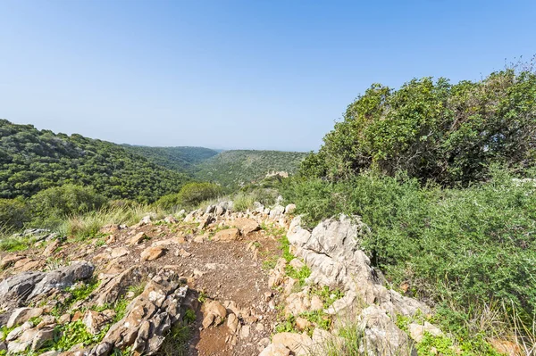 La naturaleza de la Galilea occidental — Foto de Stock