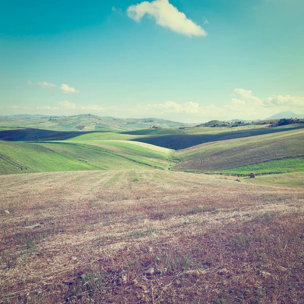 シチリアの丘 — ストック写真