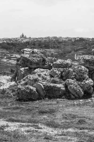 Megalithtempel auf Malta — Stockfoto