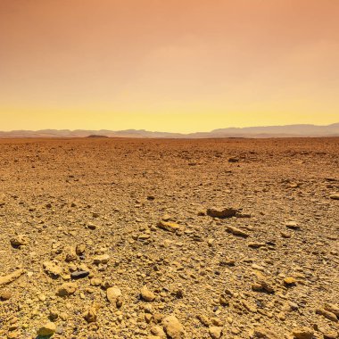 Gün batımında Orta Doğu