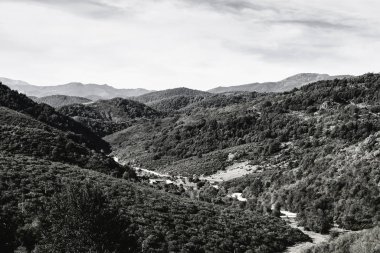 Cantabria Dağları'nın dramatik görünüm
