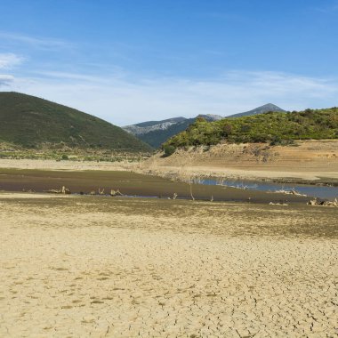 Cantabria Dağları'nın dramatik görünüm