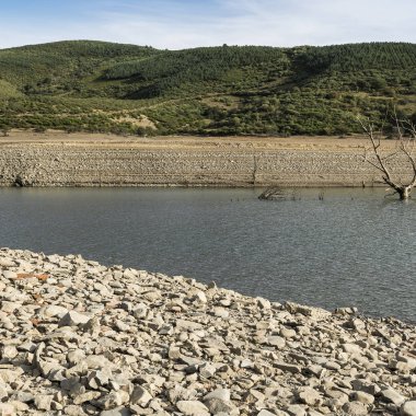 Cantabria Dağları'nın dramatik görünüm