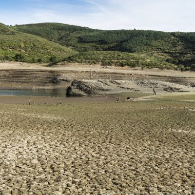 Cantabria Dağları'nın dramatik görünüm