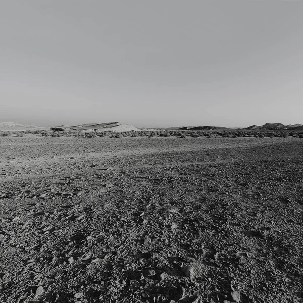 Désert en noir et blanc — Photo