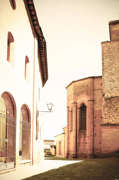 Architecture of medieval Italian city — Stock Photo, Image