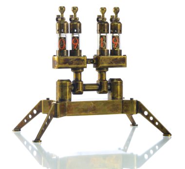 Vintage saat pirinç