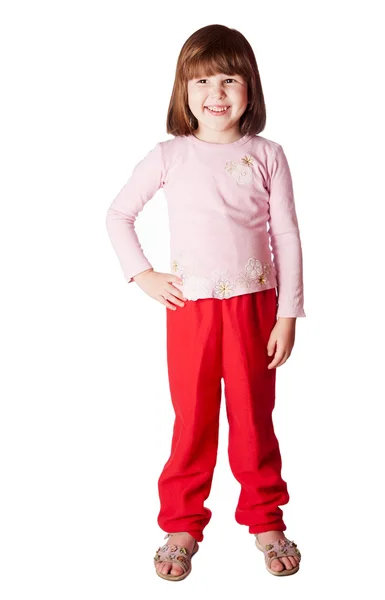 Little Girl standing — Stock Photo, Image