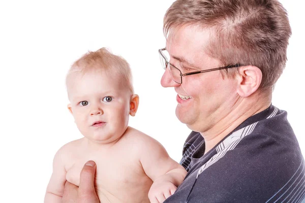 Padre con niña —  Fotos de Stock