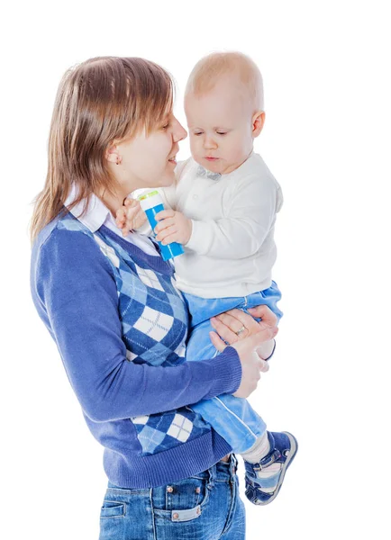 Mutter und Sohn — Stockfoto