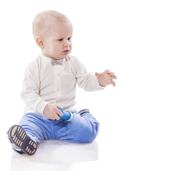 Little boy playing — Stock Photo, Image