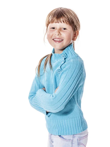 Confident little girl — Stock Photo, Image