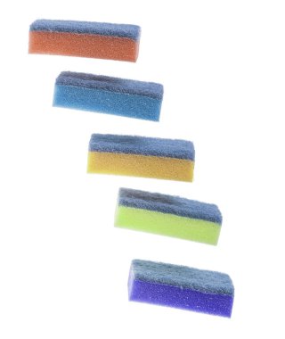 bulaşık süngerleri yıkama