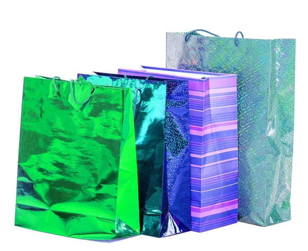 Gifts paper bags — Stock Photo, Image