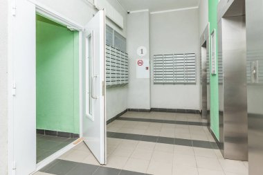 modern daireler koridor