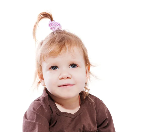 Μικρό κορίτσι headshot — Φωτογραφία Αρχείου