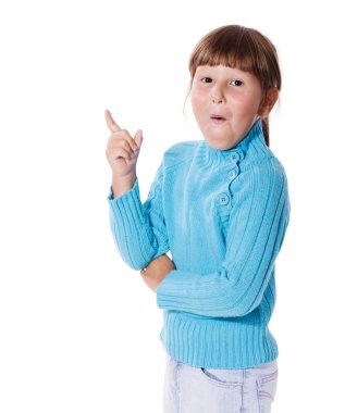 Mutlu gülümseyen kız