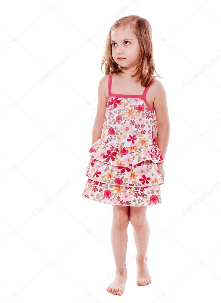 Little Girl standing