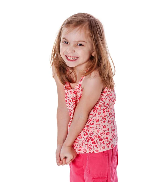 Little Girl laugh — Stock Photo, Image