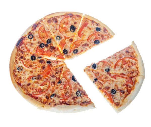 Апетитні італійська піца — стокове фото