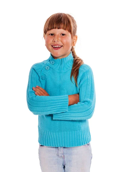 Confident little girl — Stock Photo, Image