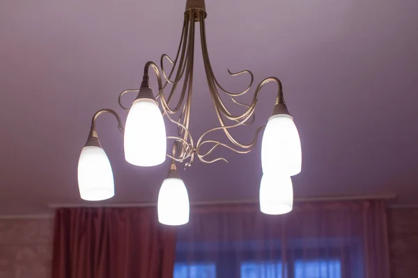 Huge chandelier closeup — Stock Photo, Image