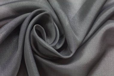 Beyaz tekstil çoklu bukleli parlak kumaş arkaplan