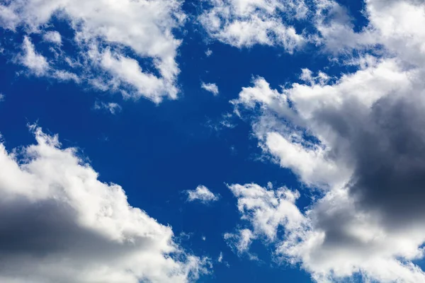 Blue Sky Clouds Sun Rays Used Background Religious Concept — Stock Photo, Image