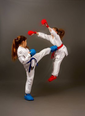 Karateci kızlar.