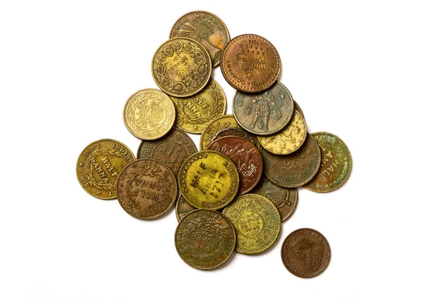Stare monety pieniężne — Zdjęcie stockowe