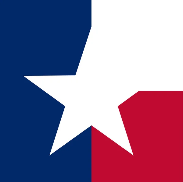 Texas concept drapeau — Image vectorielle
