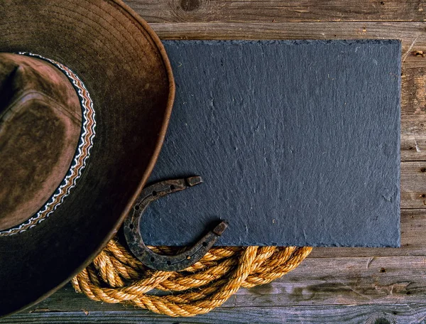 Western cowboy background — Stock Photo, Image