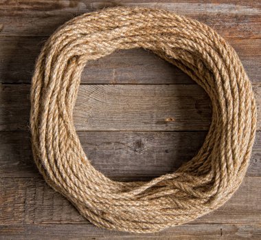 İp yuvarlak çerçeve