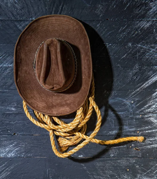 Hat wall lasso — Stock Photo, Image