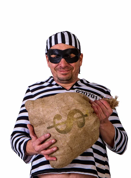 Prisoner money bag — Stock Photo, Image