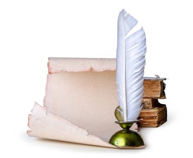 Kalem ve kitapları kaydır