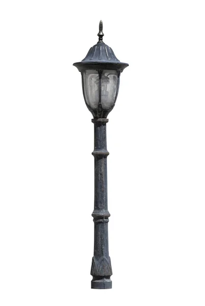 Street lamppost, isolated — Stock Photo, Image