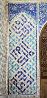 Eski Doğu mozaik duvar, Özbekistan