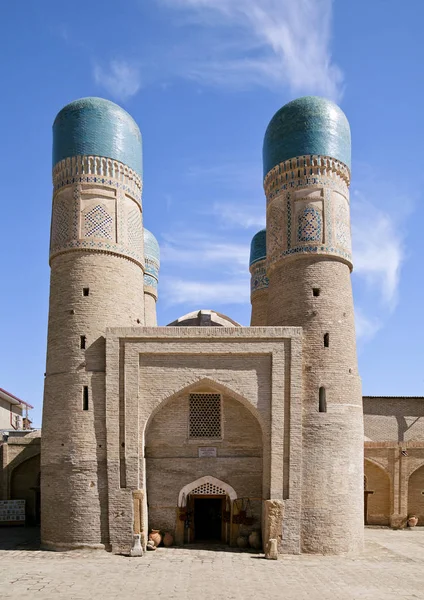 Chor Minor madrassah in Bukhara — Stock Photo, Image