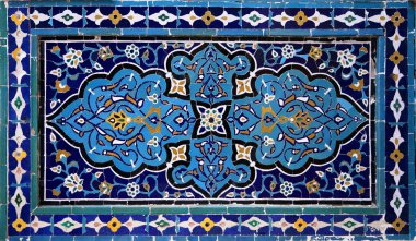 Eski Doğu mozaik duvar, Özbekistan