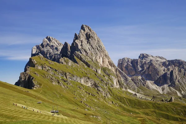 Гора Сечеда в Доломитовых Альпах — стоковое фото