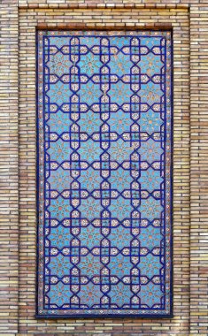 Eski Doğu mozaik duvar, Özbekistan
