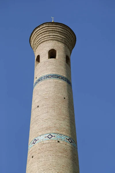 Minaret in Uzbekistan — Stock Photo, Image