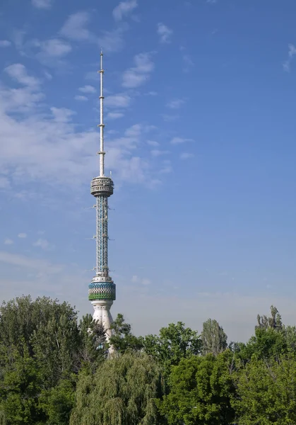 Torre de televisão em Tashkent — Fotografia de Stock