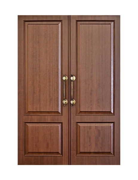 Modern, fából készült ajtó — Stock Fotó