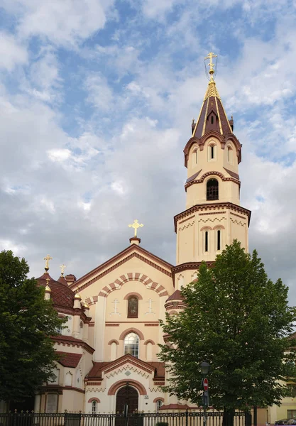 St. Nikolaus-Kirche in Vilnius — Stockfoto